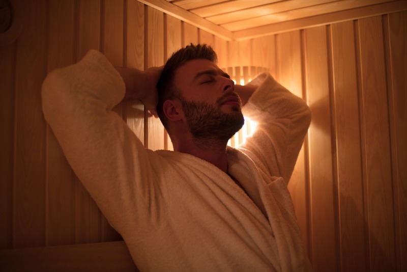 one-person sauna